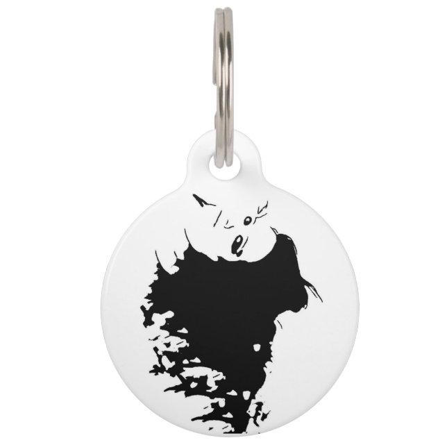 Wicked Mane Pet Tag (Back)