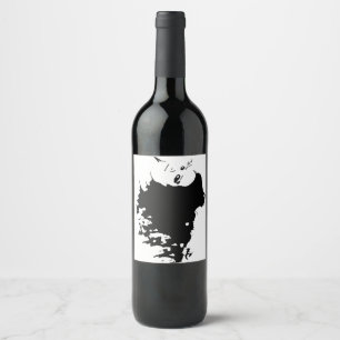 Wicked Mane Wine Label