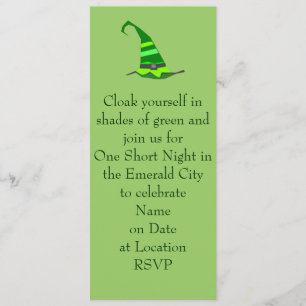 Wicked Party invitation