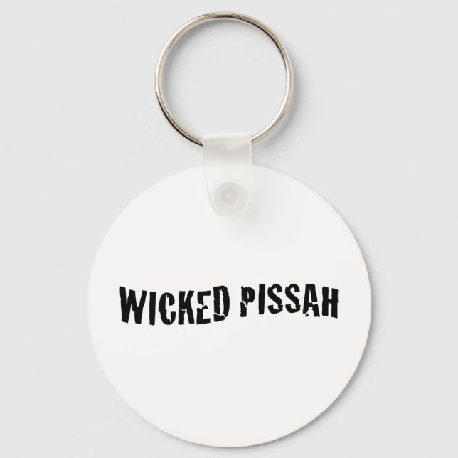 Wicked Pissah Keychain (Front)