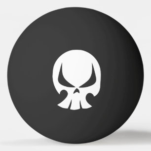 Wicked Skull Ping Pong Ball