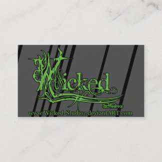 Wicked Studioz Business Cards SC