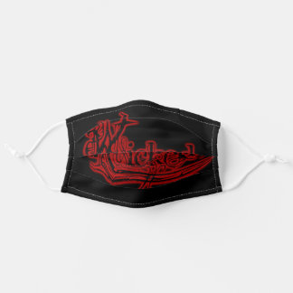 Wicked Studioz Red Logo Black Face Masks