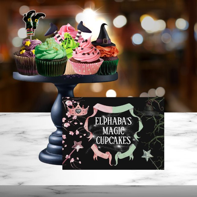 Wicked Theme Tent Food Card (Creator Uploaded)