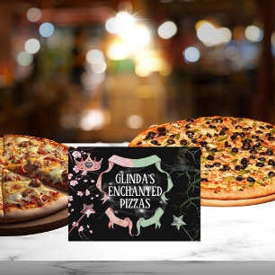 Wicked Theme Tent Food Card