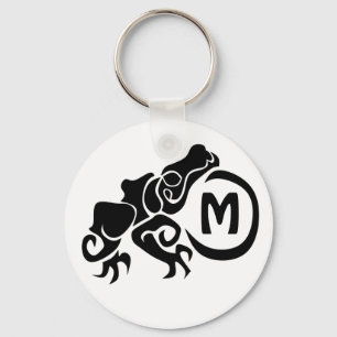 Wicked Tribal Frog Keychain