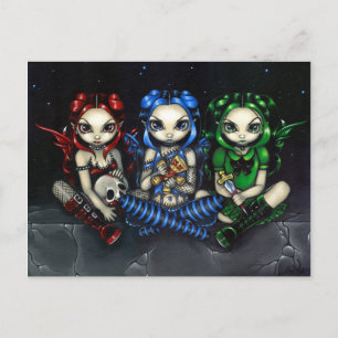 "Wicked, Tricksy and False" Postcard