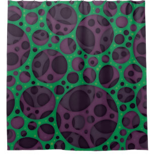 Wicked Trippy Abstract Slime Holes Design Pattern