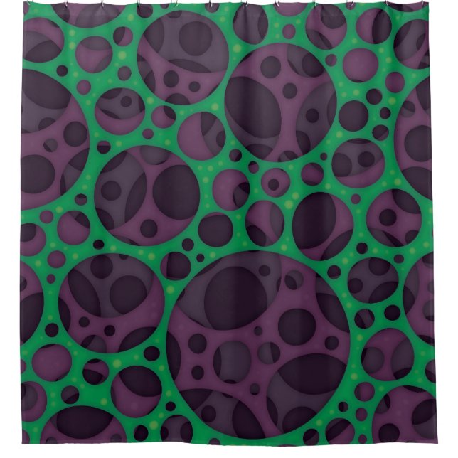 Wicked Trippy Abstract Slime Holes Design Pattern (Front)