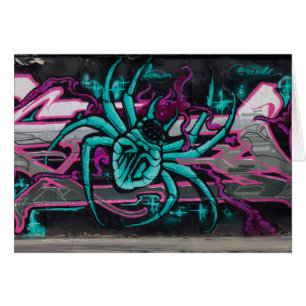 Wicked Turquoise Spider