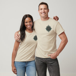 Wicked Waters Tarpon on Green SeaWeed Mens Shirt
