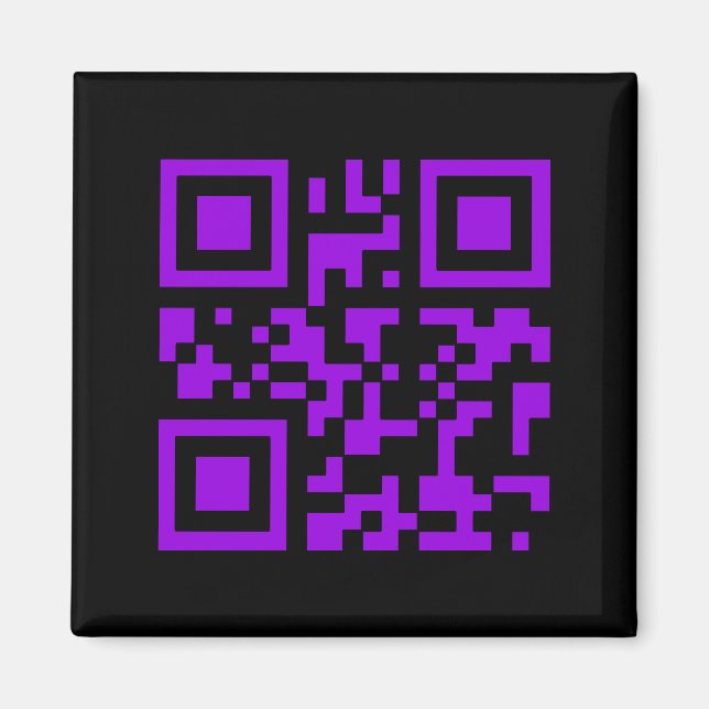 Wicked Witch Bar Code Magnet (Front)