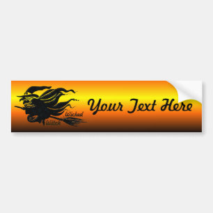 Wicked Witch Bumper Sticker