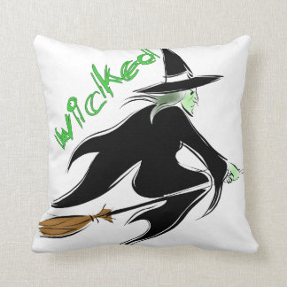 Wicked Witch Pillow! Throw Pillow