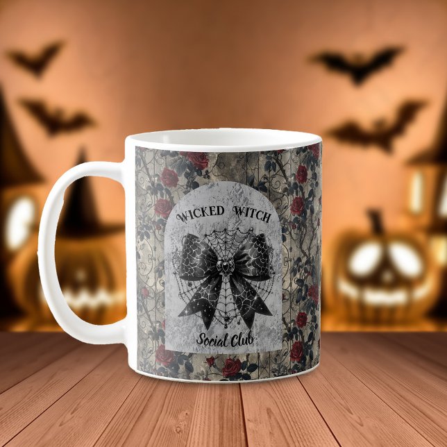 Wicked Witch Social Club Coquette Coffee Mug (Creator Uploaded)