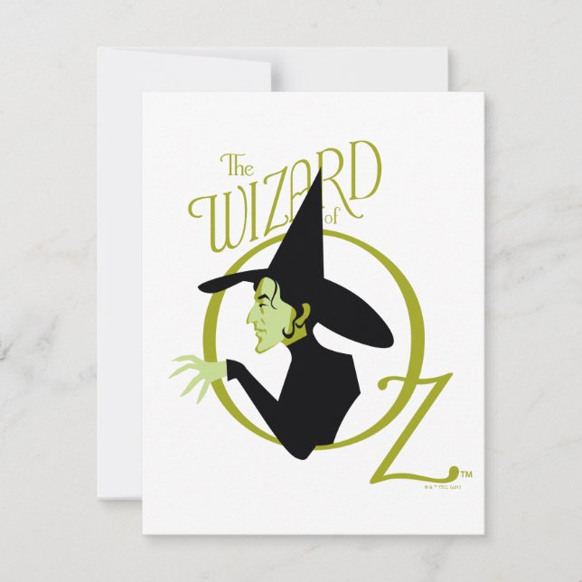 Wicked Witch™ The Wizard Of Oz™ Logo Card (Front)