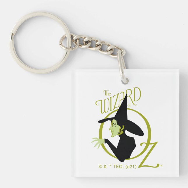 Wicked Witch™ The Wizard Of Oz™ Logo Keychain (Front)