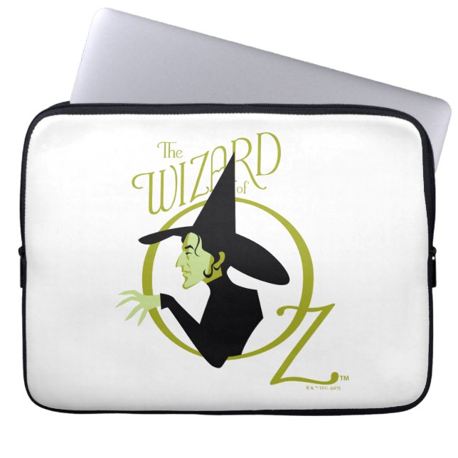 Wicked Witch™ The Wizard Of Oz™ Logo Laptop Sleeve (Front)