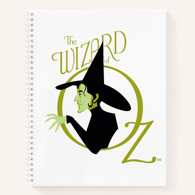 Wicked Witch™ The Wizard Of Oz™ Logo Notebook (Front)