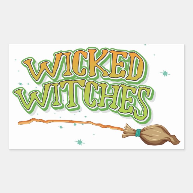 Wicked Witches Sticker (Front)
