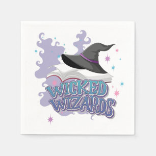 Wicked Wizards Napkin
