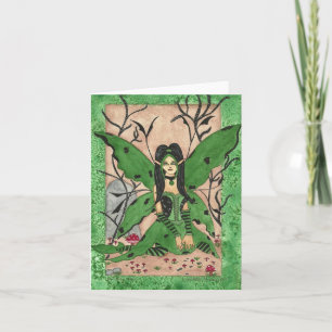 Wickedly Green Notecard