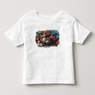 Wicker Basket of Flowers Toddler T-shirt