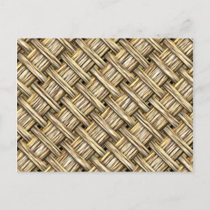 Wicker Basket Postcard