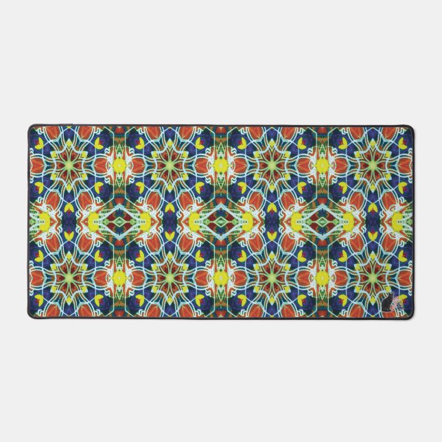 Wicker Kaleids Desk Mat (Front)