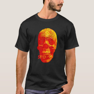 Wicker Skull Horror T-Shirt
