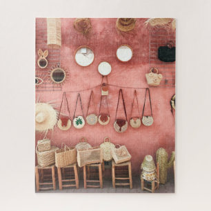 Wicker & Straw Market Shop Jigsaw Puzzle