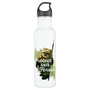 Wicket Endor Graphic - "Protect Our Forests" 710 Ml Water Bottle