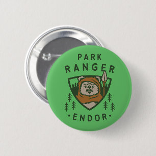 Wicket Park Ranger Graphic 2 Inch Round Button