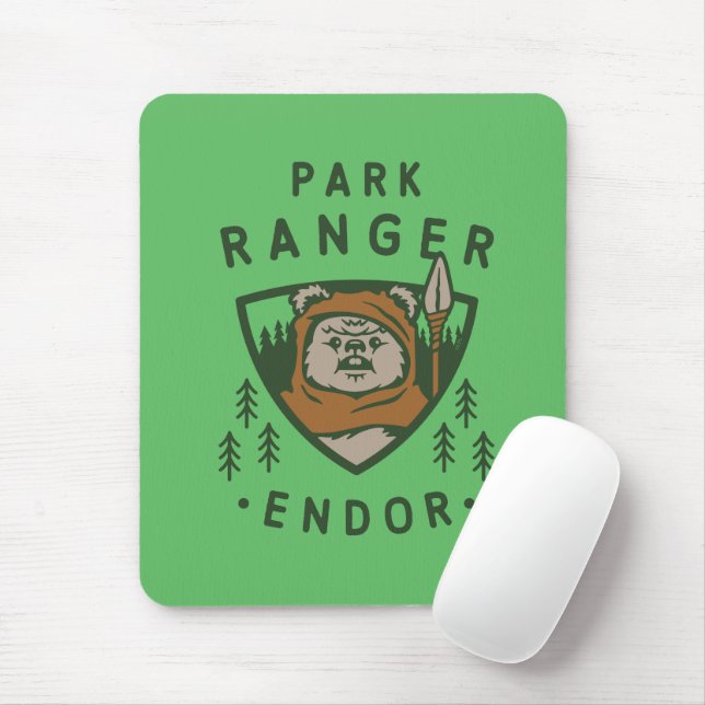 Wicket Park Ranger Graphic Mouse Pad (With Mouse)