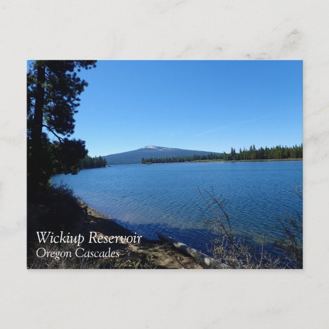 Wickiup Reservoir, Oregon Postcard (Front)