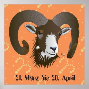 Widder 21. März bis 20. April Poster