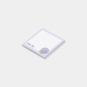 Wide Brimmed Hat Lilac Post-it Notes