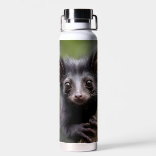 Wide Eyed Aye Aye In A Tree, Water Bottle