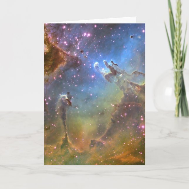 Wide-Field Image of the Eagle Nebula Card (Front)