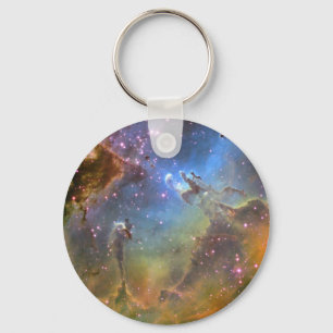 Wide-Field Image of the Eagle Nebula Keychain