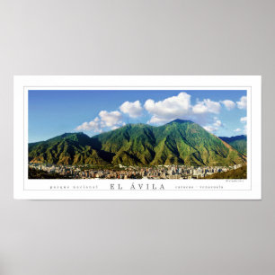 Wide panoramic poster of l'Avila National Parcs -