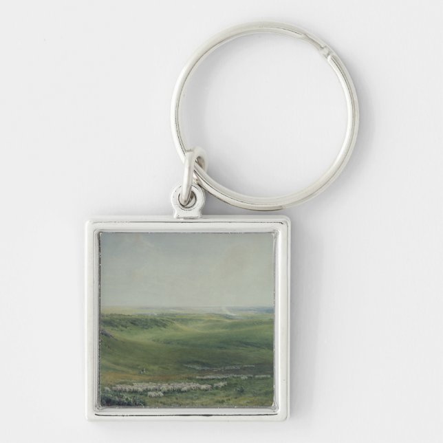 Wide Pastures, Sussex Keychain (Front)