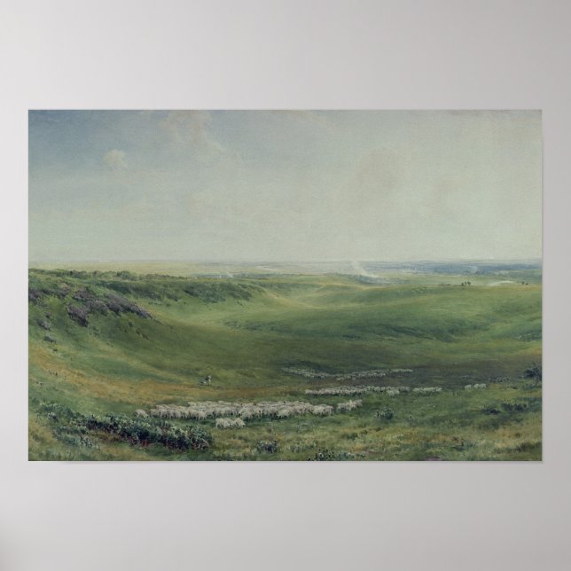 Wide Pastures, Sussex Poster (Front)