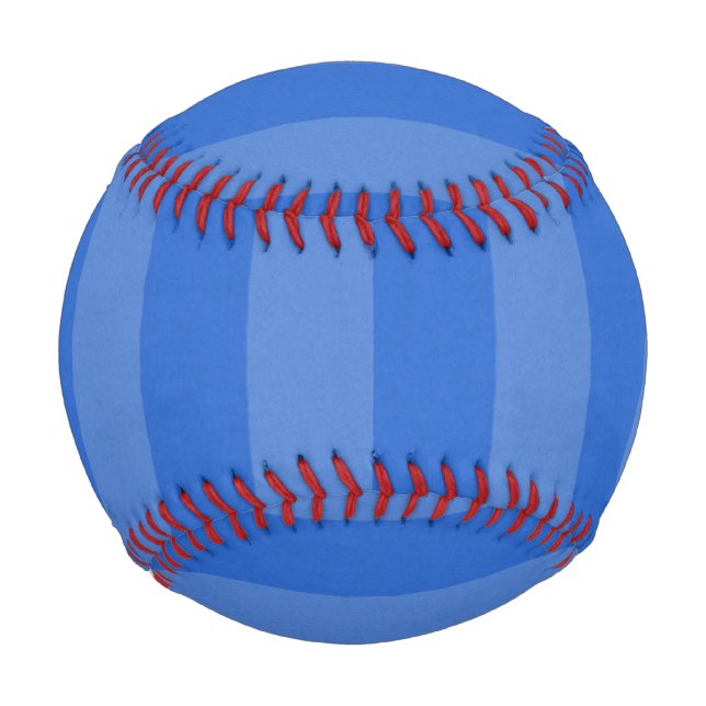 Wide Stripes - Blue Baseball (Front)