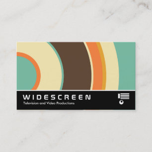 Widescreen 0428 - Colourful  Circle 02 Business Card