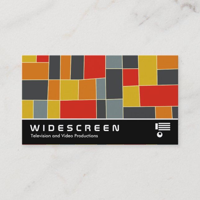 Widescreen 0434 - Abstract 240413 Business Card (Front)