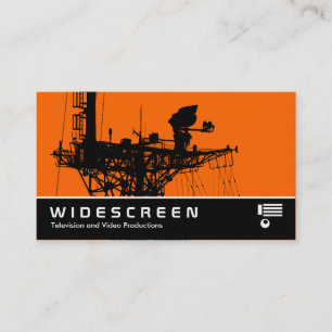 Widescreen 0482 - Radar Mast - Orange Business Card