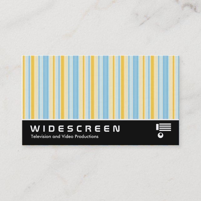 Widescreen 0498 - Stripes 310515 (03) Business Card (Front)