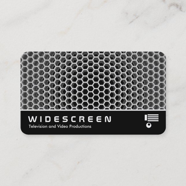 Widescreen 0541 - Honeycomb Business Card (Front)