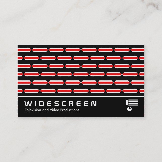 Widescreen 126 Terrazzo Bricks Business Card (Front)